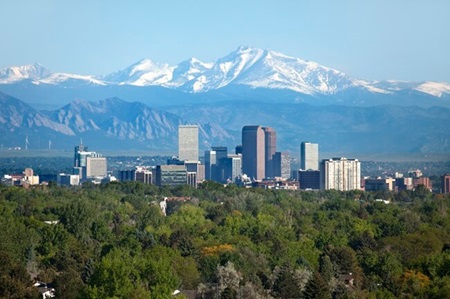 Denver Colorado skyline