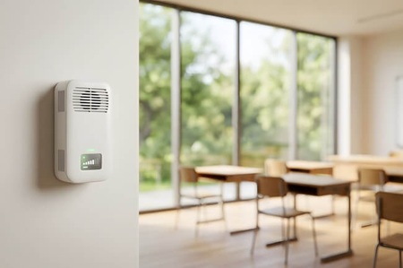 Air quality monitor in school